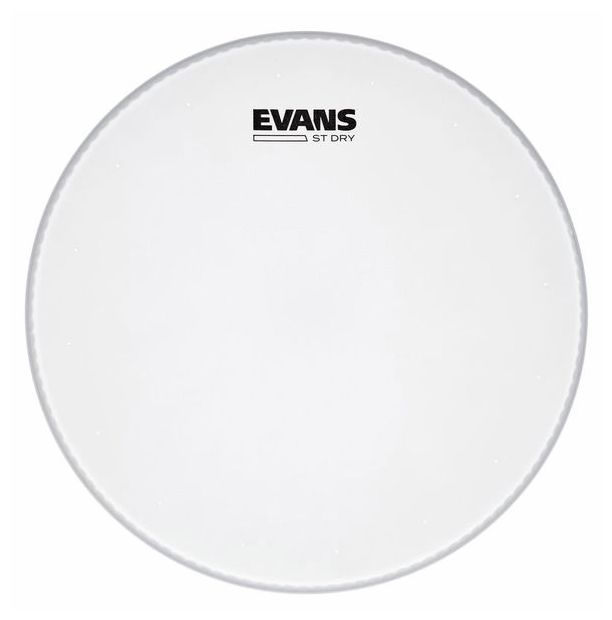 Evans B13STD ST Dry Coated Blanco Rugoso 2 Capas Parche 13 Pulgadas 1