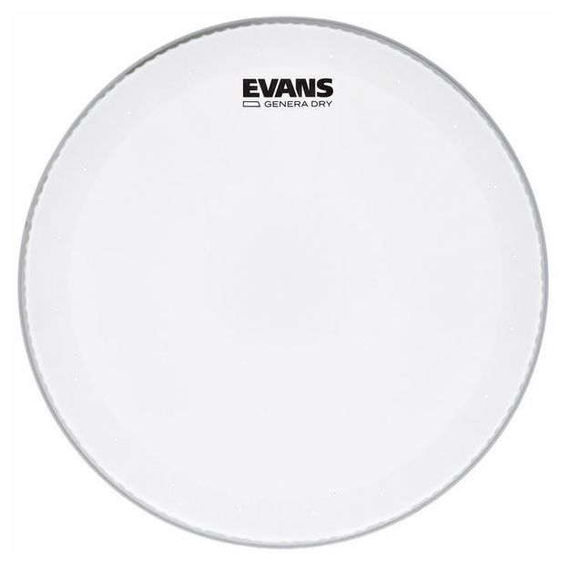 Evans B14DRY Genera Dry Blanco Rugoso Parche 14 Pulgadas 1