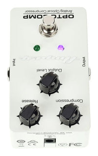 Ampeg Optocomp Pedal Compresor Optico Analógico para Bajo 6