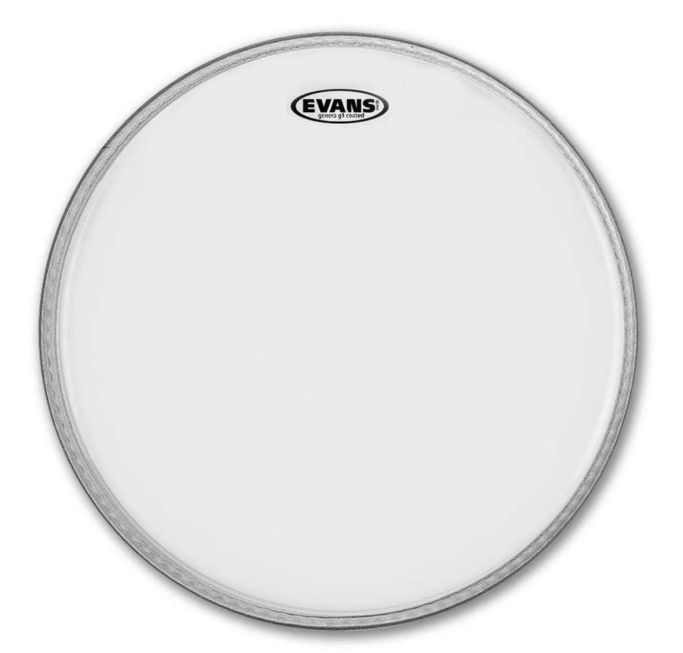 Evans B20G1 Coated Blanco Rugoso Parche 20 Pulgadas 1