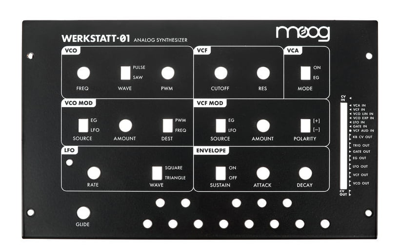 Moog Werkstatt 01 CV Expander Sintetizador Modular 10