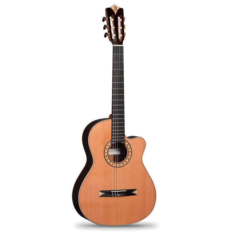 Alhambra CS3 CW E8 Guitarra Crossover Electrificada con Funda 1