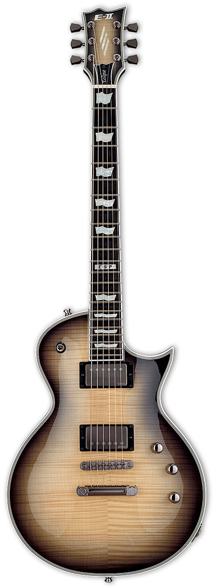 ESP E-II Eclipse BNB Full Thickness Guitarra Eléctrica Black Natural Burst 1