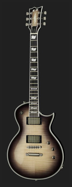 ESP E-II Eclipse BNB Full Thickness Guitarra Eléctrica Black Natural Burst 12