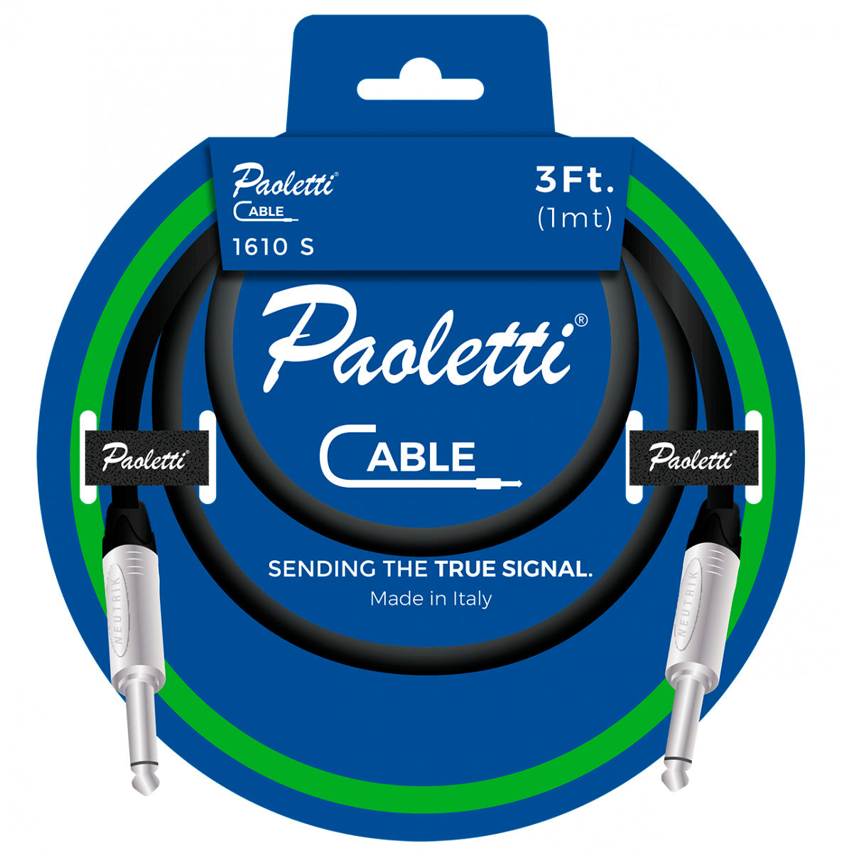 Paoletti 1610S3FT Cable Altavoz 1 Metro 1