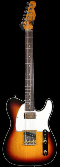 Fender America Custom Shop Telecaster RW Guitarra Eléctrica Bleach 3 Colores Sunburst 1