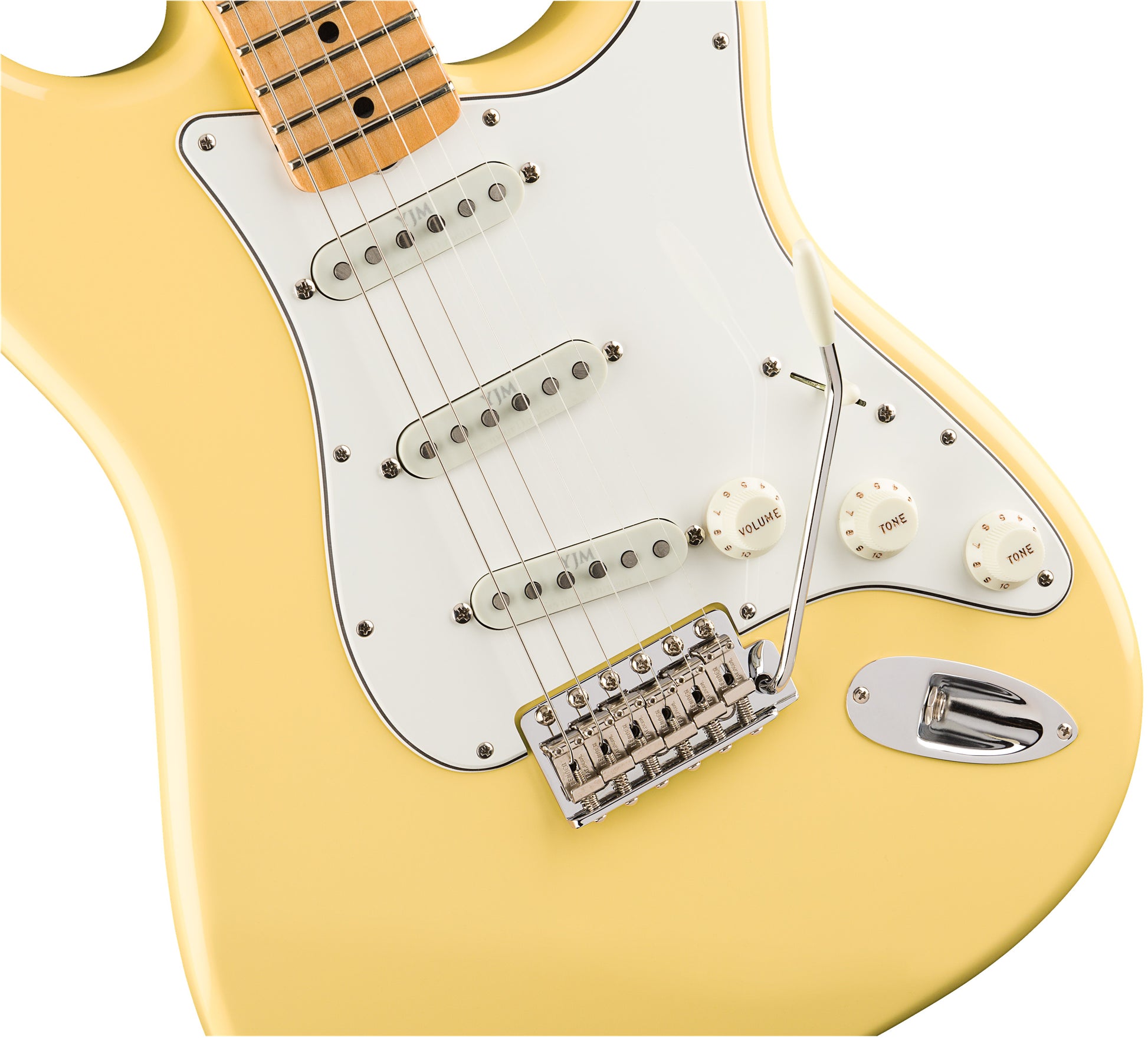 Fender Yngwie Malmsteen Custom Shop Stratocaster MN Guitarra Eléctrica Vintage White 3