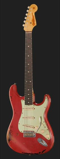 Fender Michael Landau Custom Shop Signature 1963 Stratocaster RW Guitarra Eléctrica Fiesta Red 3