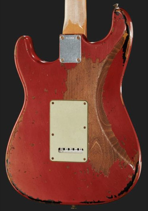 Fender Michael Landau Custom Shop Signature 1963 Stratocaster RW Guitarra Eléctrica Fiesta Red 6