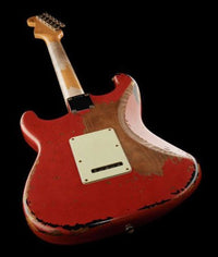 Fender Michael Landau Custom Shop Signature 1963 Stratocaster RW Guitarra Eléctrica Fiesta Red 12