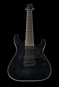 ESP LTD H1007FM STBLK Guitarra Eléctrica 7 Cuerdas See Thru Black 9