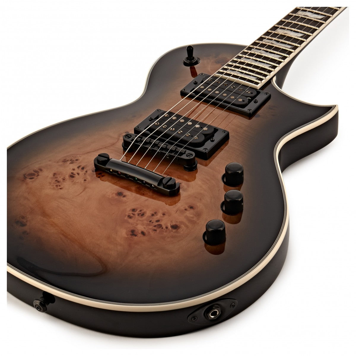 ESP LTD EC1000 BP BLKNB Guitarra Eléctrica Black Natural Burst Satin 5