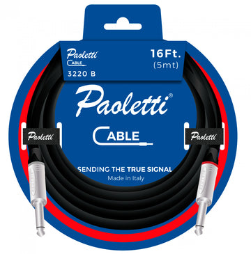 Paoletti 3220B164FT Cable Instrumento 5 Metros 1