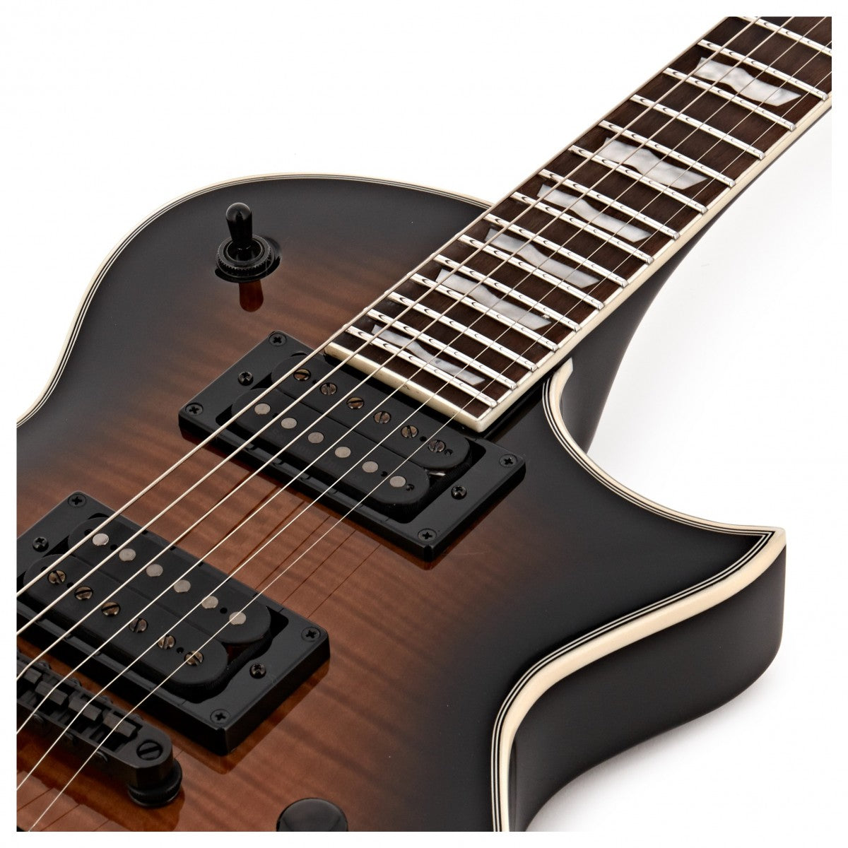 ESP LTD EC1000T FM BLKNB Guitarra Eléctrica Black Natural Burst 6