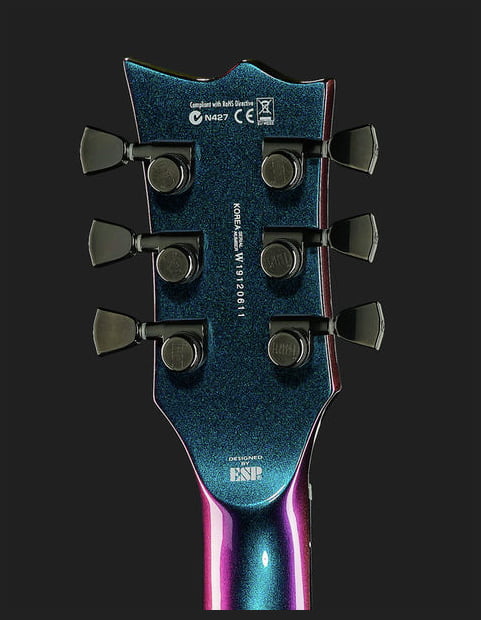 ESP LTD EC1000 VLAND Guitarra Eléctrica Violet Andromeda 15