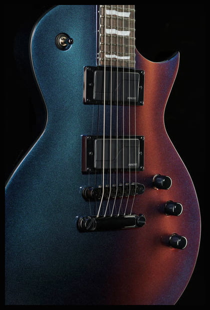 ESP LTD EC1000 VLAND Guitarra Eléctrica Violet Andromeda 16