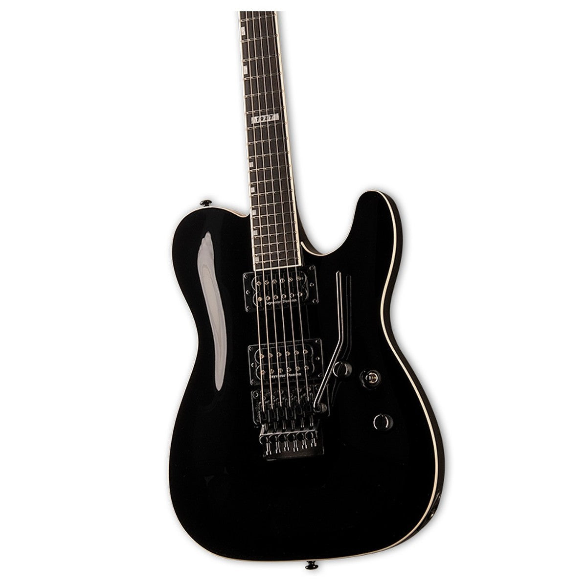 ESP LTD Eclipse 87 BLK Guitarra Eléctrica Negra 3