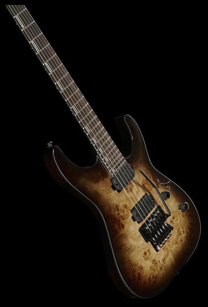 ESP LTD H1001FR BLKNB Guitarra Eléctrica Black Natural Burst. 10