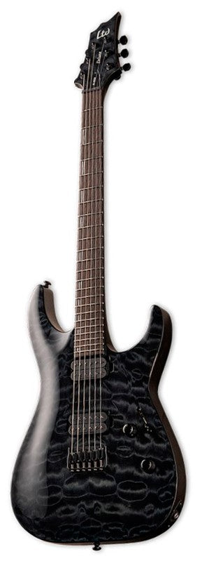 ESP LTD H1001 QM STBLK Guitarra Eléctrica See Thru Black 2