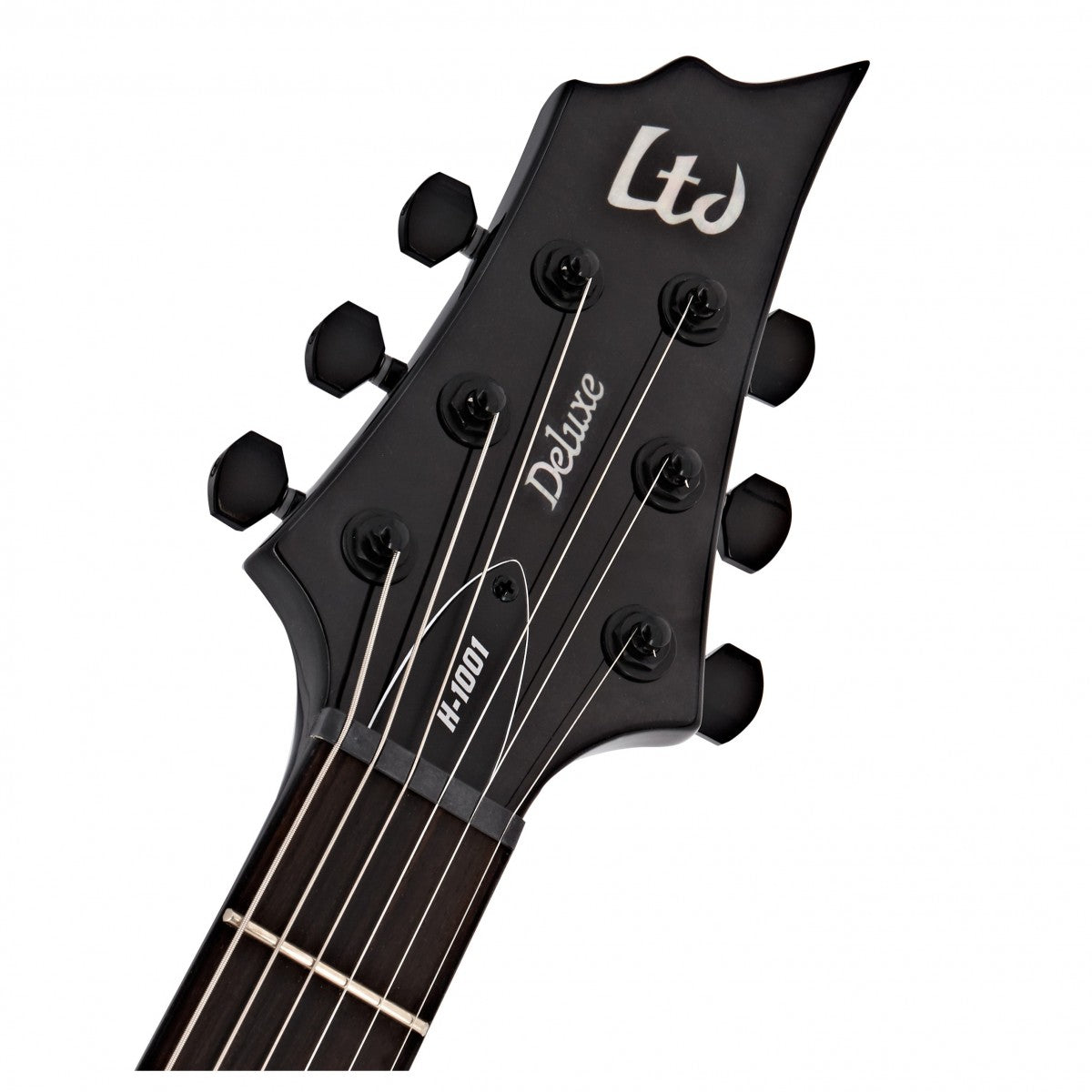 ESP LTD H1001 QM STBLK Guitarra Eléctrica See Thru Black 9