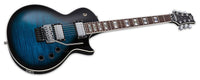 ESP LTD AS1FR BAS Alex Skolnick Guitarra Eléctrica Black Aqua Sunburst 3