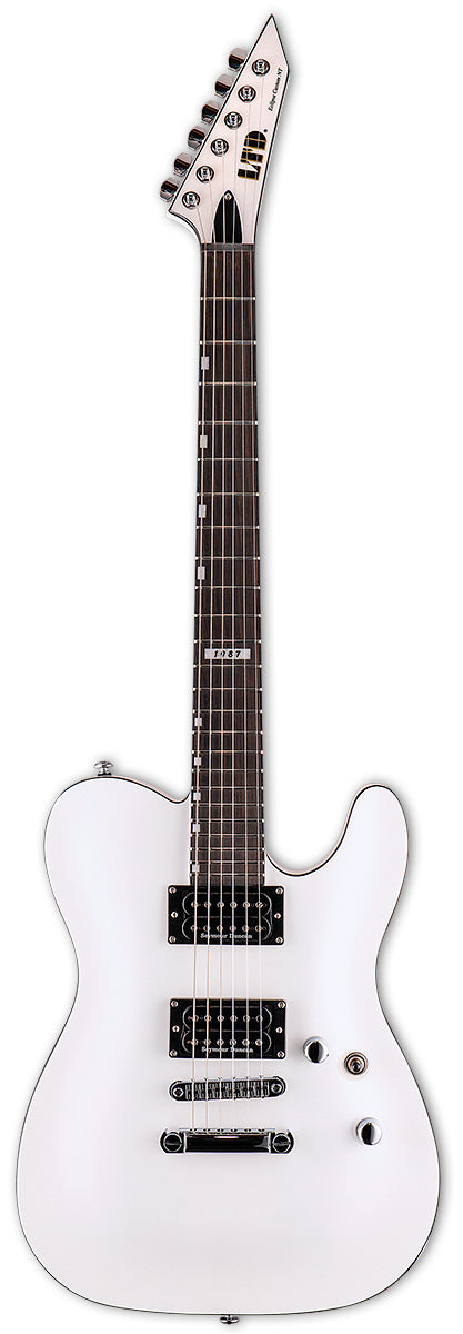 ESP LTD Eclipse 87 NT PW Guitarra Eléctrica Pearl White 1