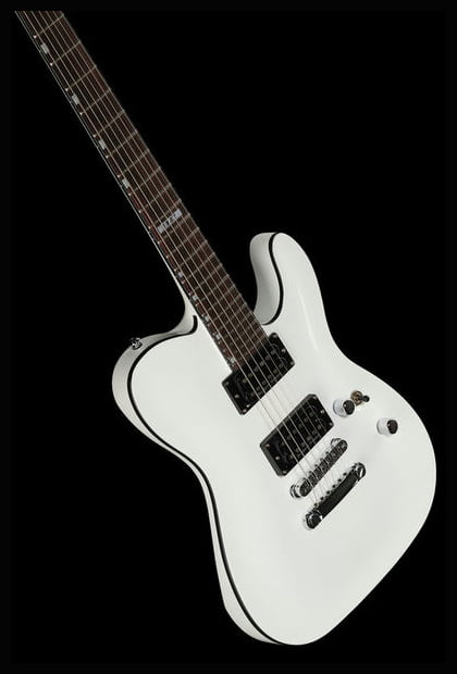 ESP LTD Eclipse 87 NT PW Guitarra Eléctrica Pearl White 13