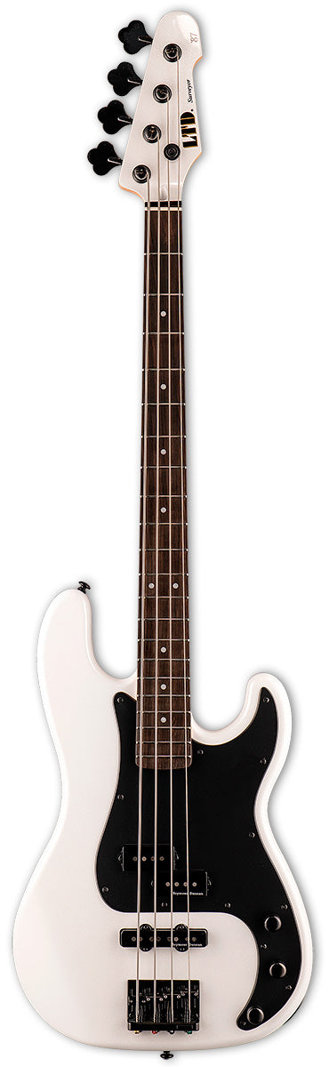 ESP LTD Surveyor 87 PW Bajo Eléctrico Pearl White 1