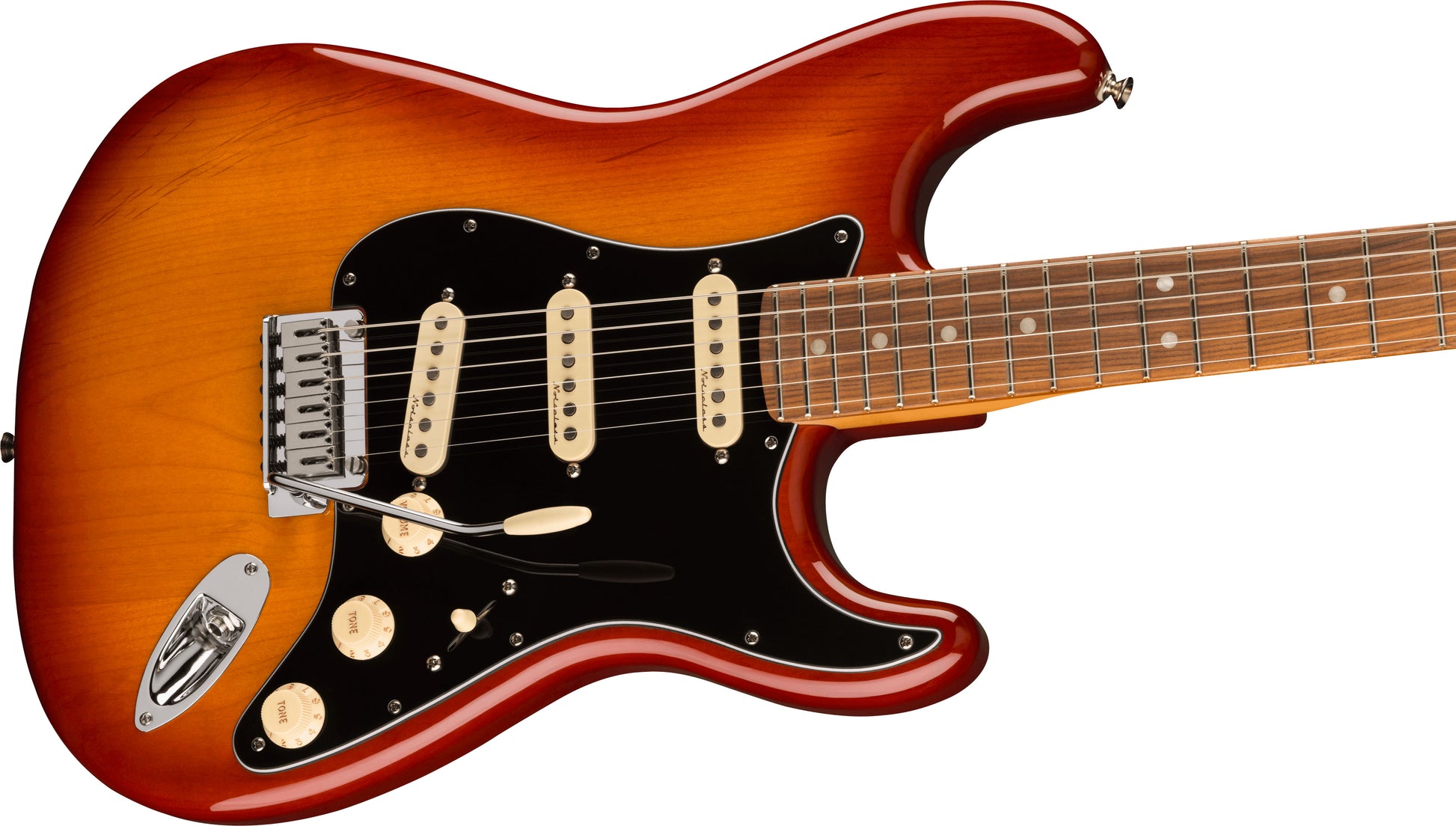 Fender Player Plus Stratocaster PF Guitarra Eléctrica Sienna Sunburst 3