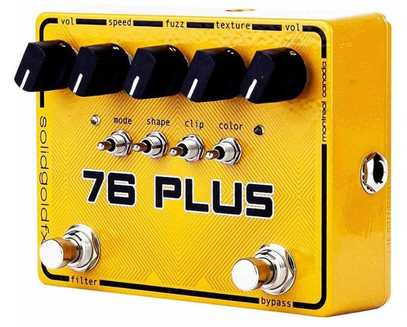 Solid Gold FX 76 Plus Octave Fuzz Pedal con Filtro 3