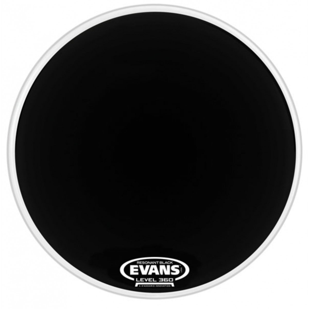 Evans BD20RBG Resonant Black Parche 20 Pulgadas Negro 1