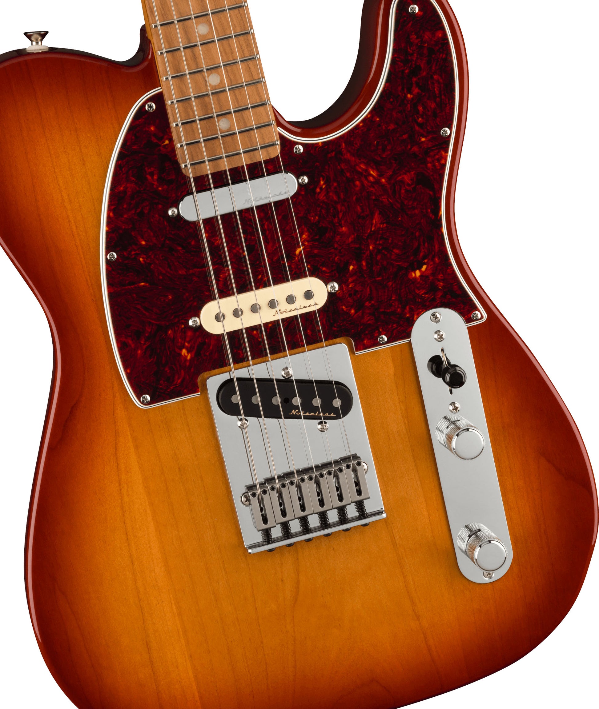 Fender Player Plus Nashville Telecaster PF Guitarra Eléctrica Sienna Sunburst 4