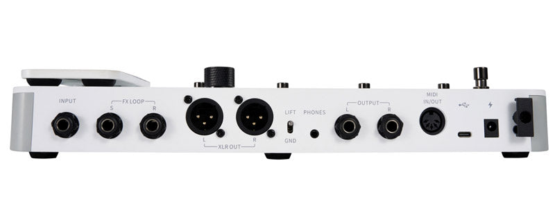 Mooer GE1000 WH Pedalera Multiefectos Guitarra Blanca 2