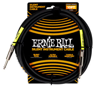 Ernie Ball EB6472 Cable Instrumento Silent Jack 3 Metros 1