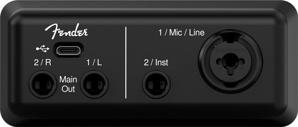 Fender AudioBox Go Interfaz de Audio USB C 2 Entradas 2