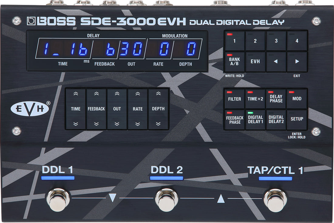 Boss SDE3000EVH Eddie Van Halen Pedal Delay Digital 1