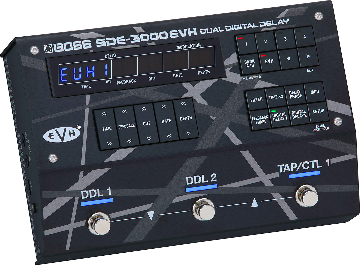 Boss SDE3000EVH Eddie Van Halen Pedal Delay Digital 2