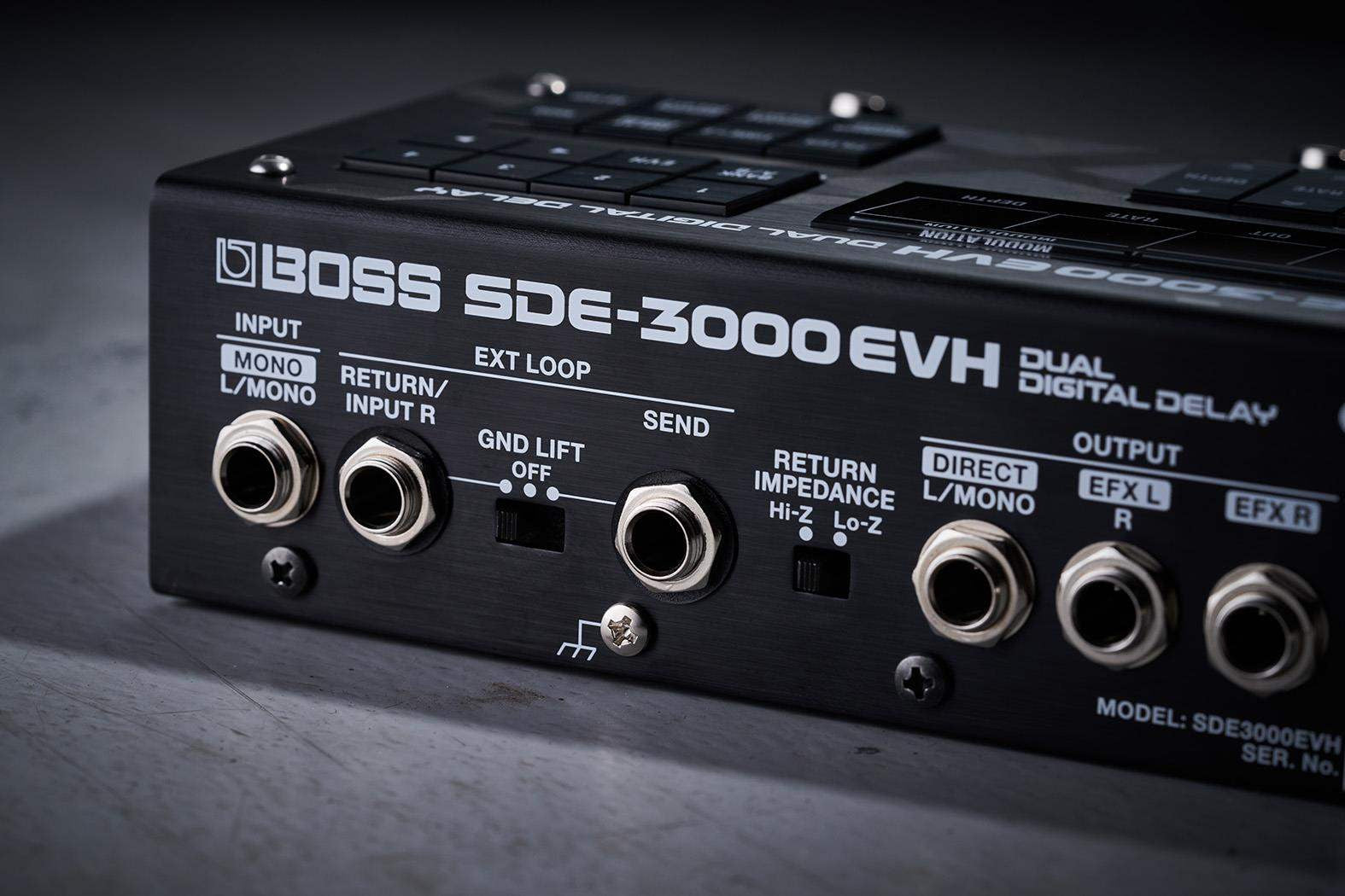 Boss SDE3000EVH Eddie Van Halen Pedal Delay Digital 7