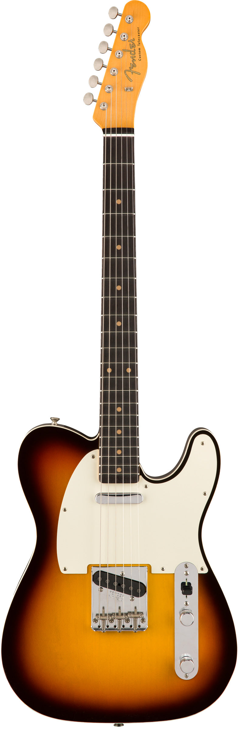 Fender 1959 Vintage Custom Shop Telecaster RW Guitarra Eléctrica Chocolate 3 Colores Sunburst 1