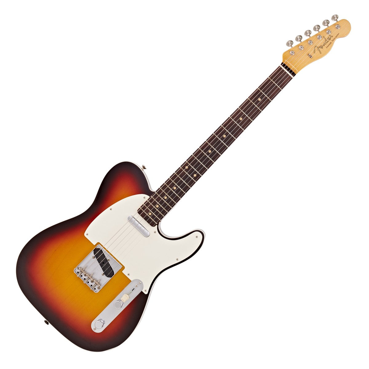 Fender 1959 Vintage Custom Shop Telecaster RW Guitarra Eléctrica Chocolate 3 Colores Sunburst 7