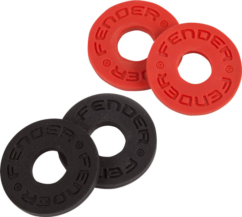 Fender 0990819000 Strap Blocks 2 Negros 2 Rojos Enganches Seguridad Correa 1
