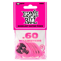 Ernie Ball 9179 Everlast Bolsa de 12 Púas 0.60mm Rosas 2