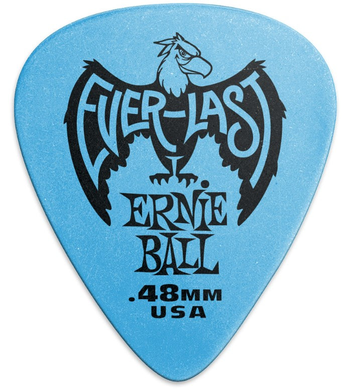 Ernie Ball 9181 Everlast Bolsa de 12 Púas Everlast 0.48mm Azules 1