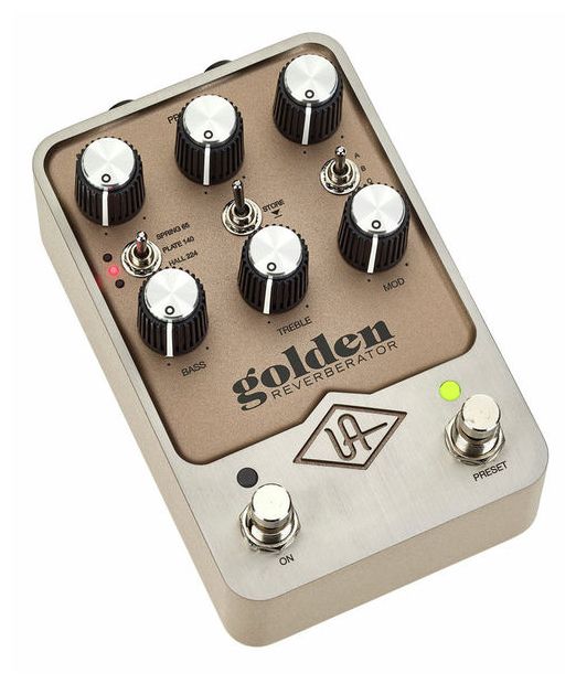 Universal Audio Golden Reverberator UAFX Pedal Reverb 2