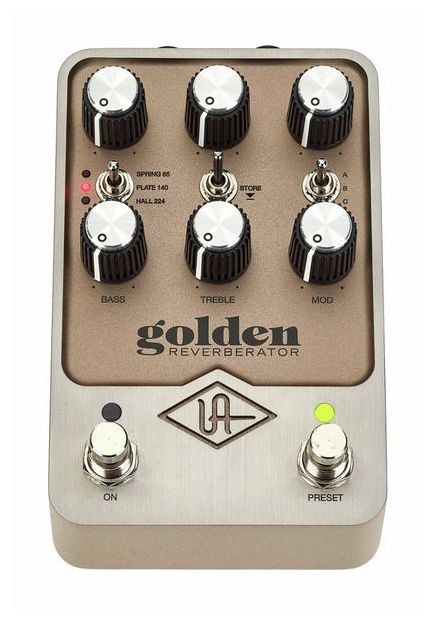 Universal Audio Golden Reverberator UAFX Pedal Reverb 3