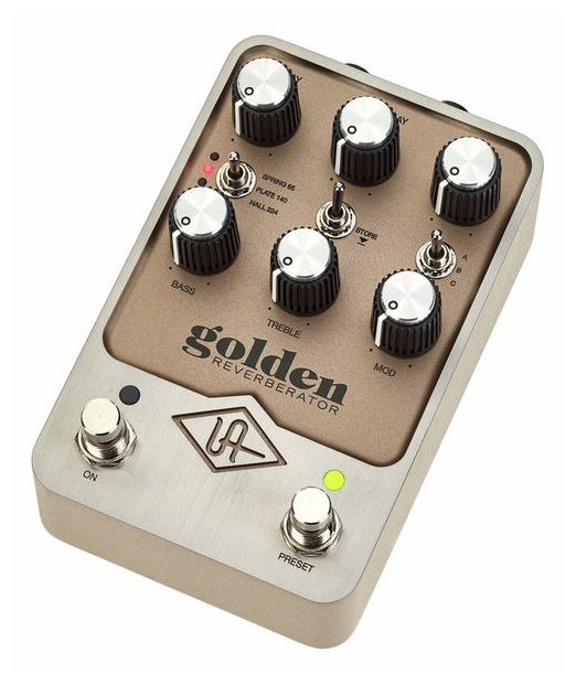 Universal Audio Golden Reverberator UAFX Pedal Reverb 4