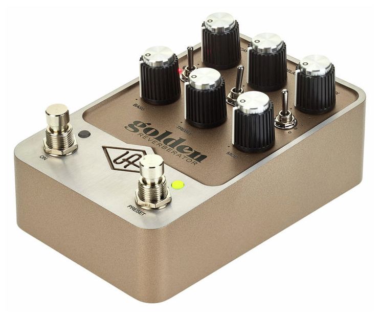 Universal Audio Golden Reverberator UAFX Pedal Reverb 6