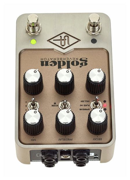 Universal Audio Golden Reverberator UAFX Pedal Reverb 8