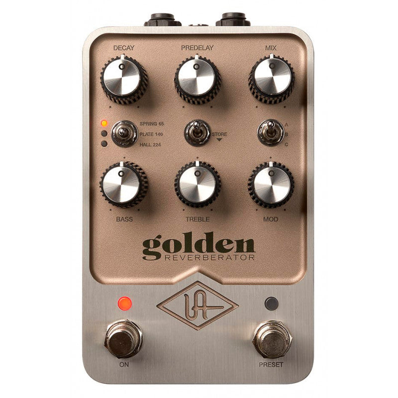 Universal Audio Golden Reverberator UAFX Pedal Reverb 12