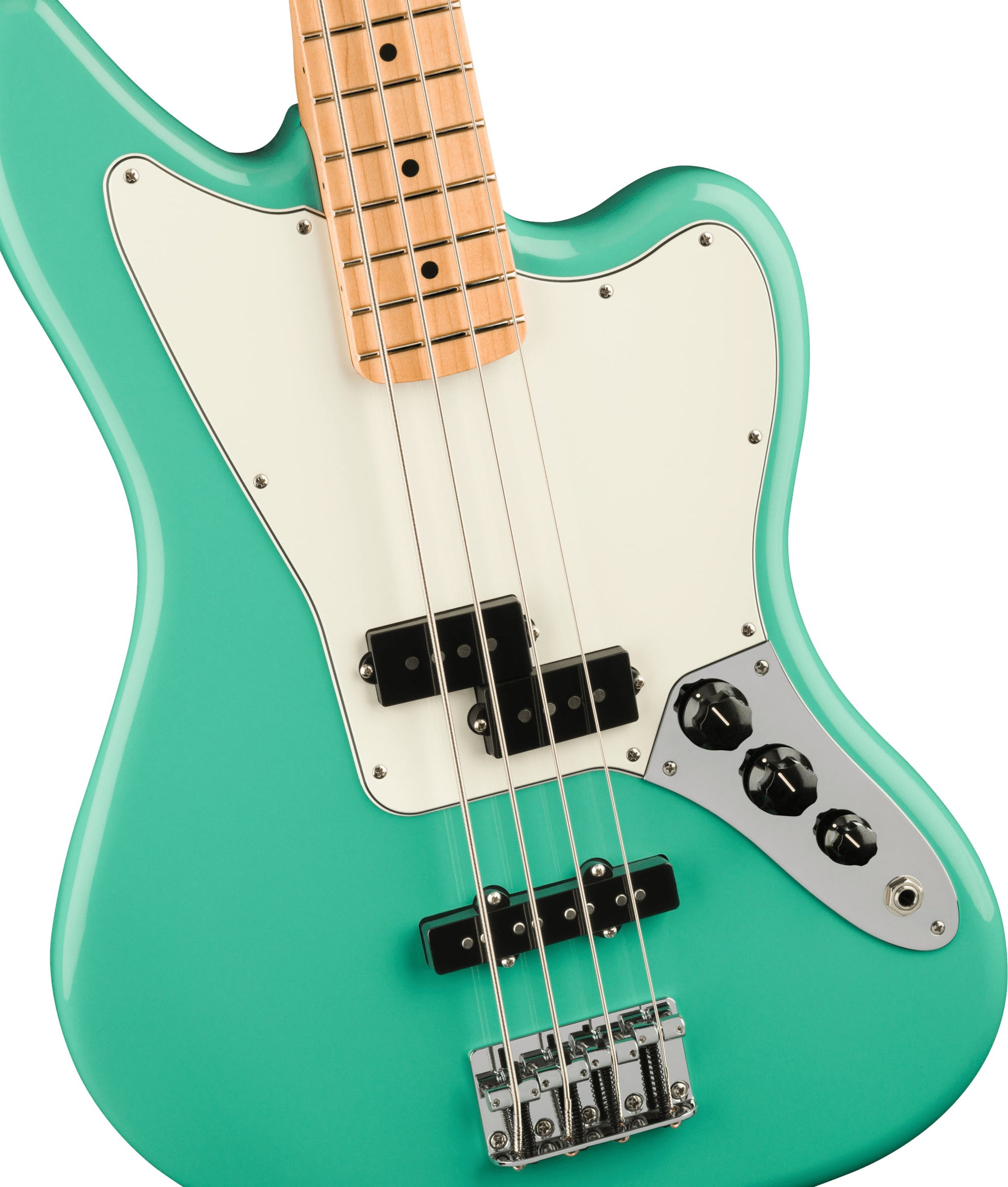 Fender Player Jaguar Bass MN Bajo Eléctrico Sea Foam Green 4